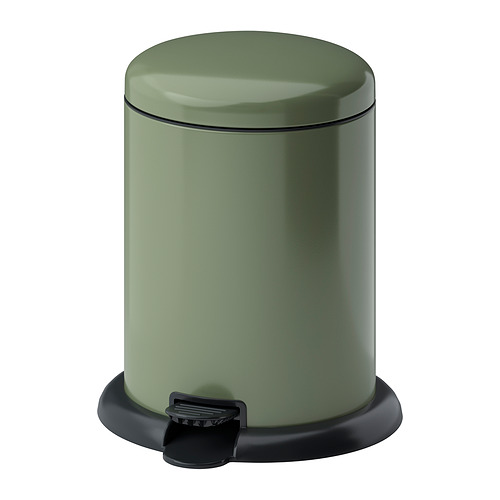 GÅNGSKYFFEL, ruslafata með fótstigi