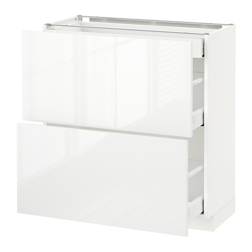 METOD/MAXIMERA base cab with 2 fronts/3 drawers