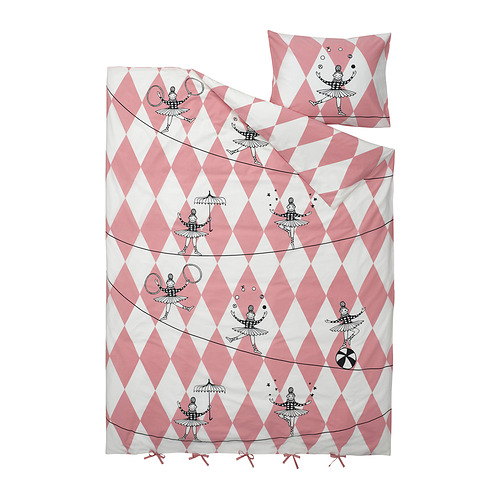 BUSENKEL, duvet cover and pillowcase