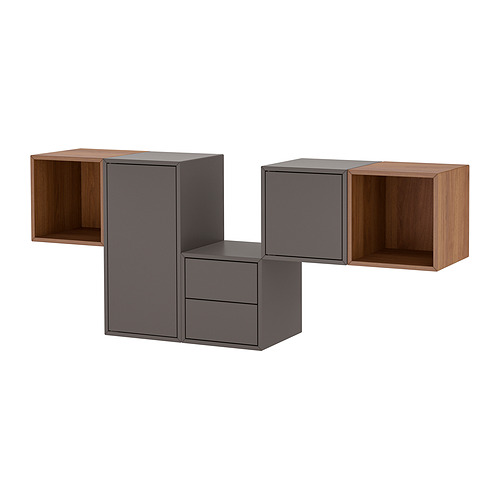 EKET, wall-mounted cabinet combination