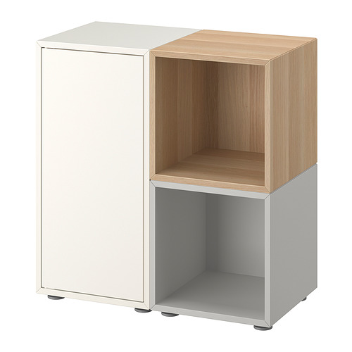 EKET, cabinet combination with feet