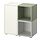 EKET, cabinet combination with feet