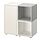 EKET, cabinet combination with feet