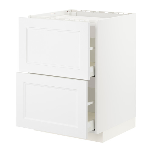 METOD/MAXIMERA base cab f hob/2 fronts/2 drawers