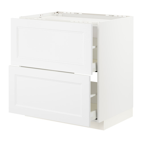 METOD/MAXIMERA, base cab f hob/2 fronts/2 drawers