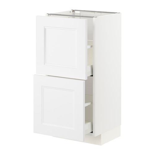 METOD/MAXIMERA base cabinet with 2 drawers