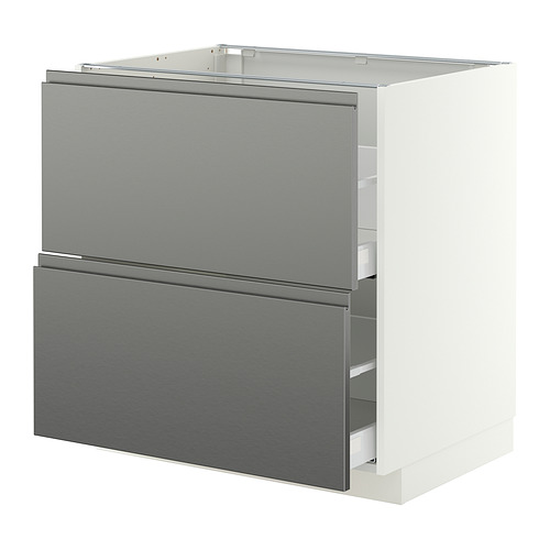 METOD/MAXIMERA base cb 2 fronts/2 high drawers