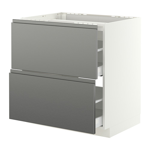 METOD/MAXIMERA base cab f hob/2 fronts/2 drawers