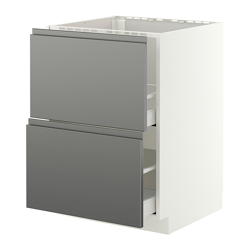 METOD/MAXIMERA base cab f sink+2 fronts/2 drawers