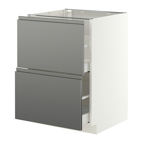 METOD/MAXIMERA base cb 2 fronts/2 high drawers