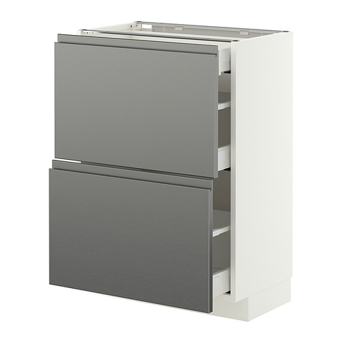 METOD/MAXIMERA base cab with 2 fronts/3 drawers