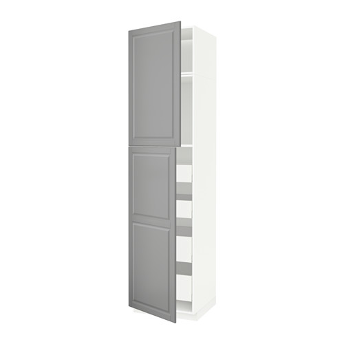 METOD/MAXIMERA hi cab w 2 doors/4 drawers