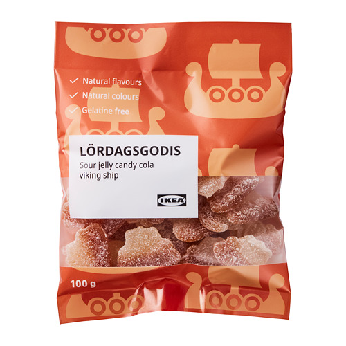 LÖRDAGSGODIS sour jelly candy