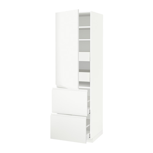METOD/MAXIMERA hi cab w shlvs/4 drawers/dr/2 frnts