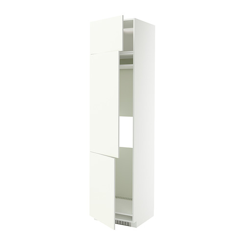 METOD high cab f fridge/freezer w 3 doors