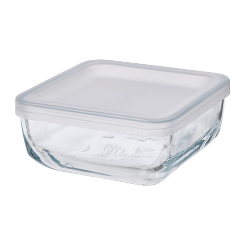 BESTÄMMA food container with lid