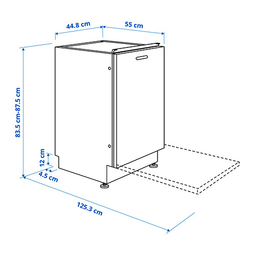 FRÖSLUNDA integrated dishwasher