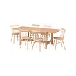 KARSKÄR/HÖGVED table and 6 chairs