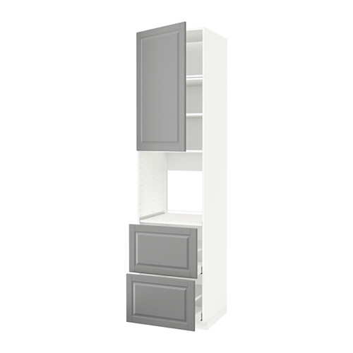 METOD/MAXIMERA high cabinet f oven+door/2 drawers