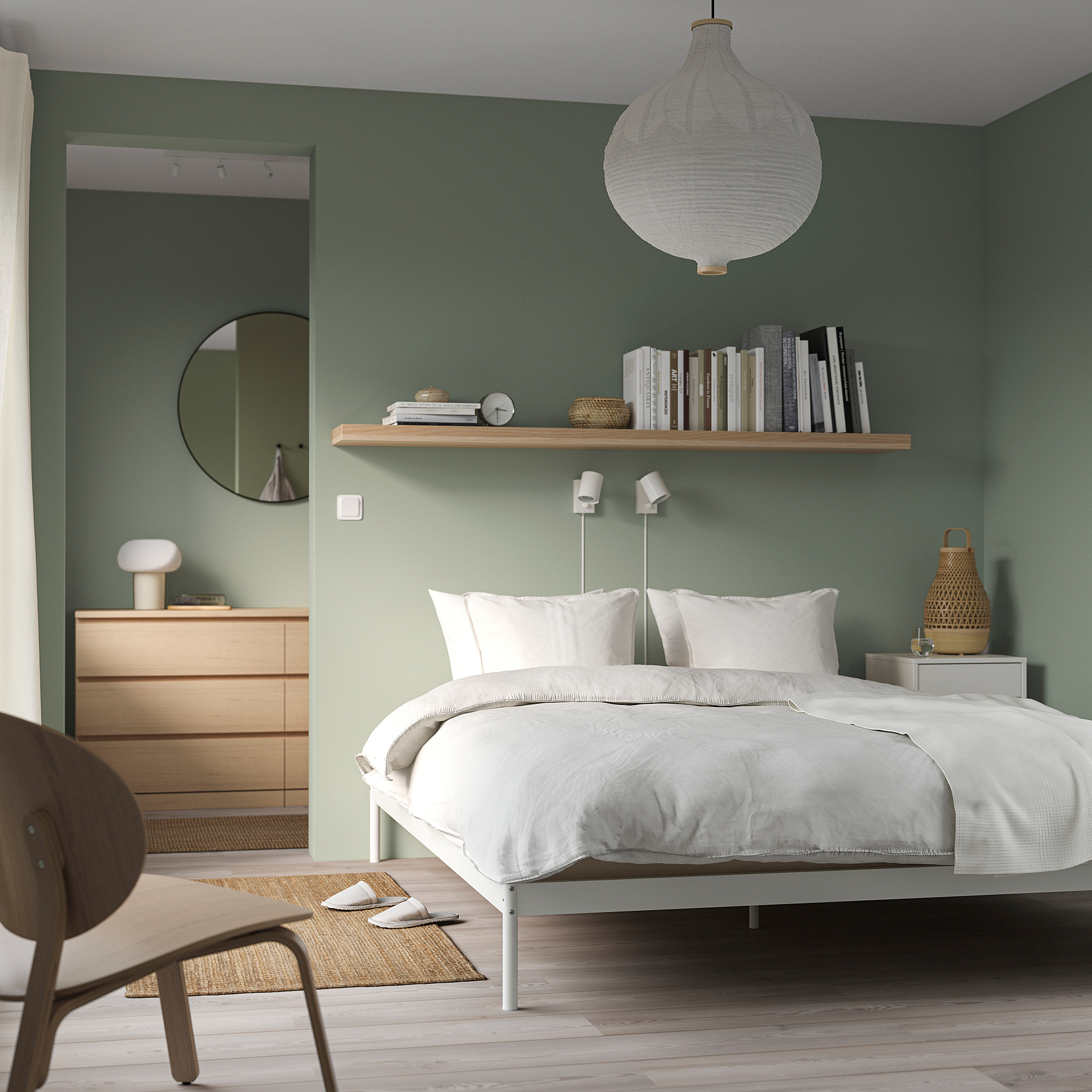 IKEA VILSUND カーペット SUNDVIK ext bed frame with slatted bed base white | IKEA Eesti