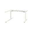 BEKANT underframe sit/stand crnr table, el 