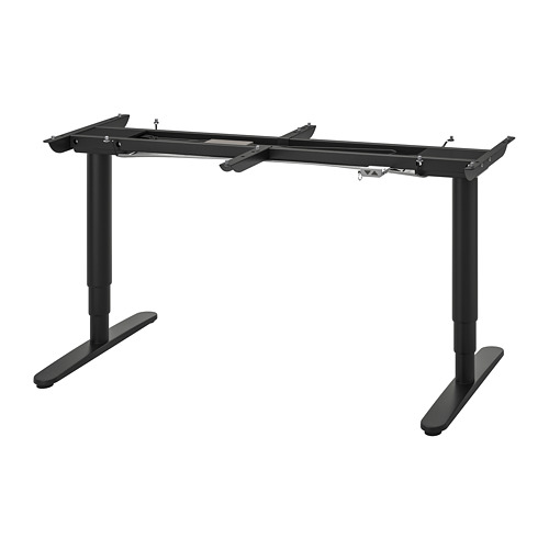 BEKANT underframe sit/stand f table tp, el