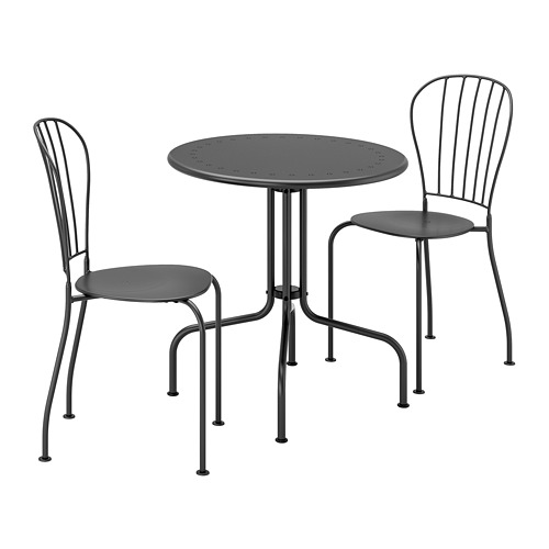 LÄCKÖ, table+2 chairs, outdoor