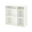 VIHALS shelving unit with 4 shelves 