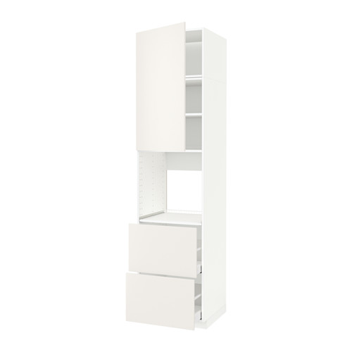 METOD/MAXIMERA high cabinet f oven+door/2 drawers