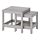 HAVSTA, nest of tables, set of 2
