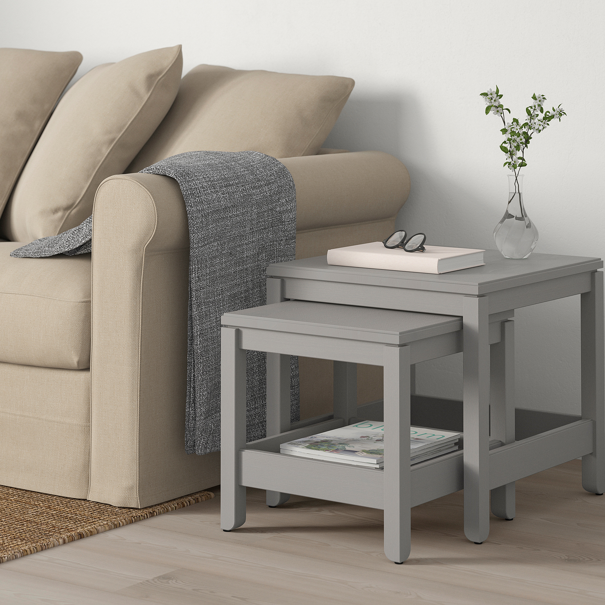 HAVSTA nest of tables, set of 2