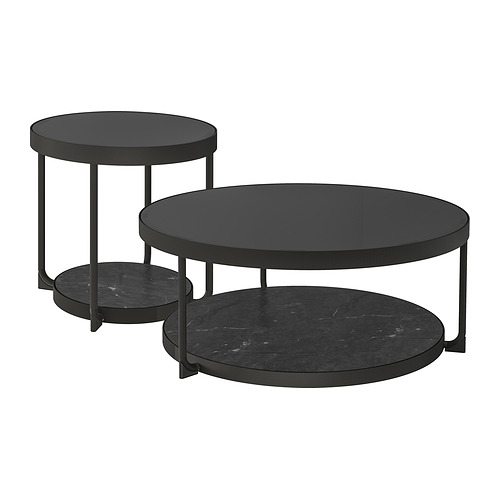 FRÖTORP, nest of tables, set of 2