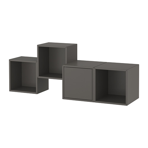 EKET, wall-mounted cabinet combination