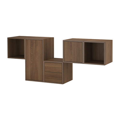 EKET, wall-mounted cabinet combination