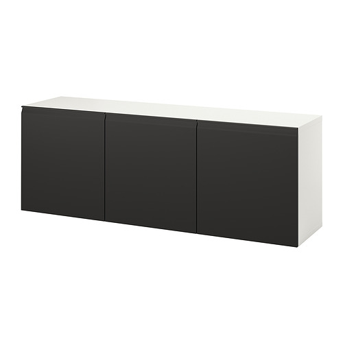 BESTÅ, veggskápur, samsetning