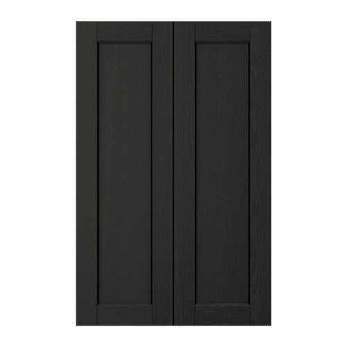 LERHYTTAN, 2-p door f corner base cabinet set