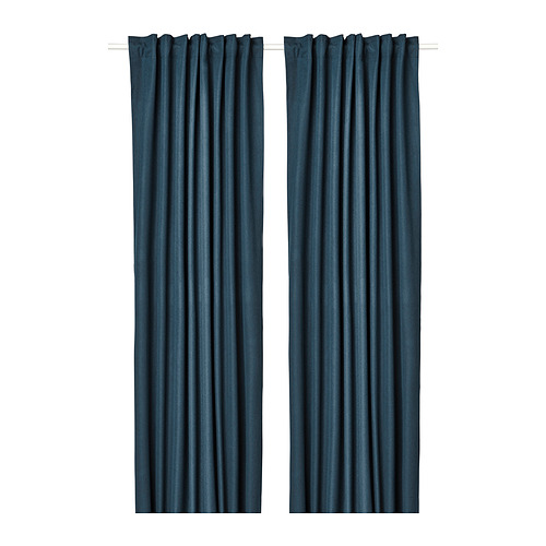 ROSENMANDEL, room darkening curtains, 1 pair