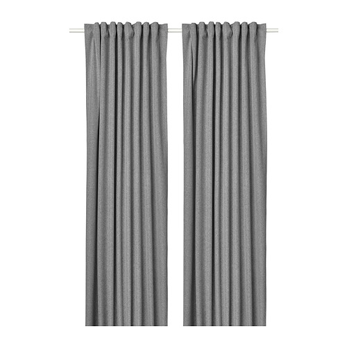 ROSENMANDEL, block-out curtains, 1 pair