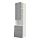 METOD/MAXIMERA, hi cab f micro w door/2 drawers