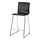 VOLFGANG, bar stool with backrest