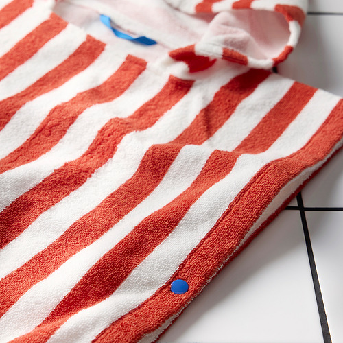SKOGSSALLAT, bath poncho with hood