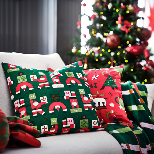 VINTERFINT, cushion cover