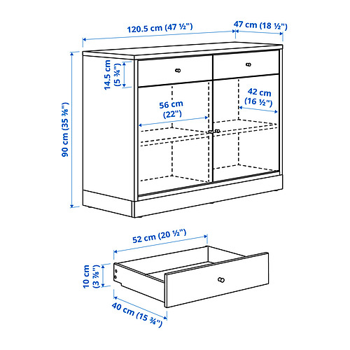 TONSTAD sideboard