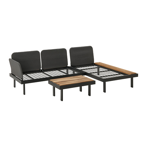 REVSKÄR, 3-seat conversation set