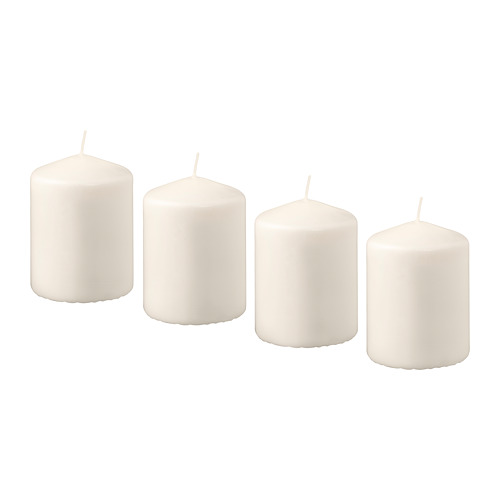 HEMSJÖ, unscented block candle