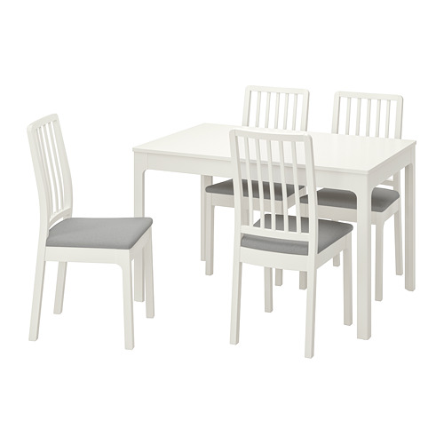 EKEDALEN/EKEDALEN, table and 4 chairs
