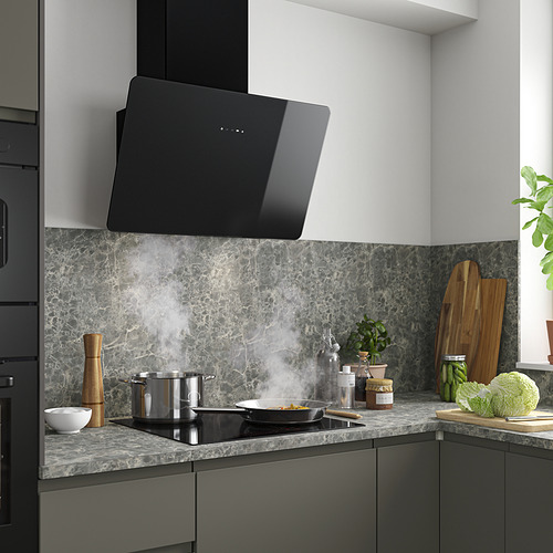 FINSMAKARE, wall mounted extractor hood