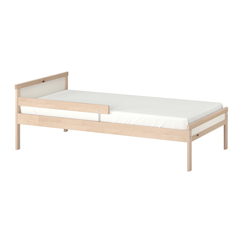 SNIGLAR, bed frame with slatted bed base