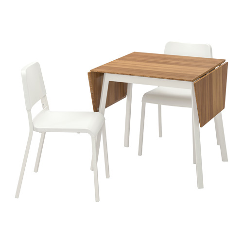 IKEA PS 2012/TEODORES, borð og tveir stólar