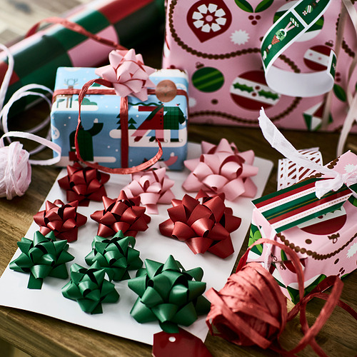 VINTERFINT, gift bow, set of 12